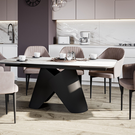 Стол MADRID 180 (MADRID 180 MILKY WAY CER) MADRID 180